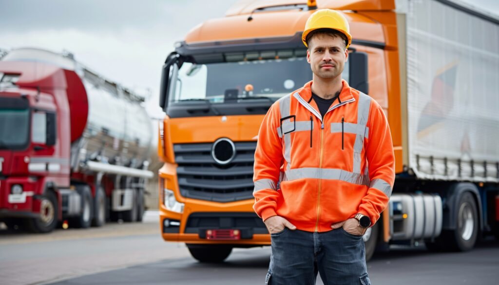 Truck Drivers on European transportation industry