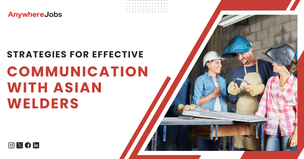 Communication strategies for multicultural welding teams