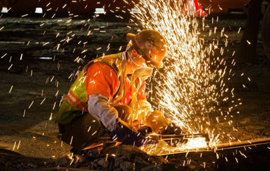 Role of welding in construction