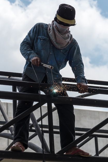 Asian welders