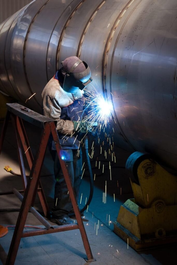 Asian welders